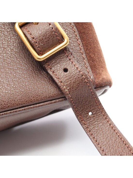Gucci Backpack Bamboo 003 Brown Suede Leather main image 9